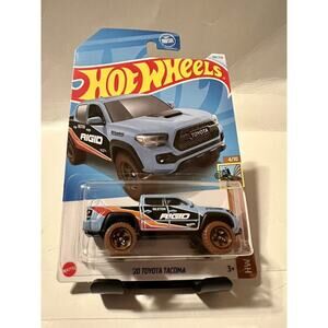 2024 Hot Wheels Blue 20 Toyota Tacoma HW Dirt #198/250